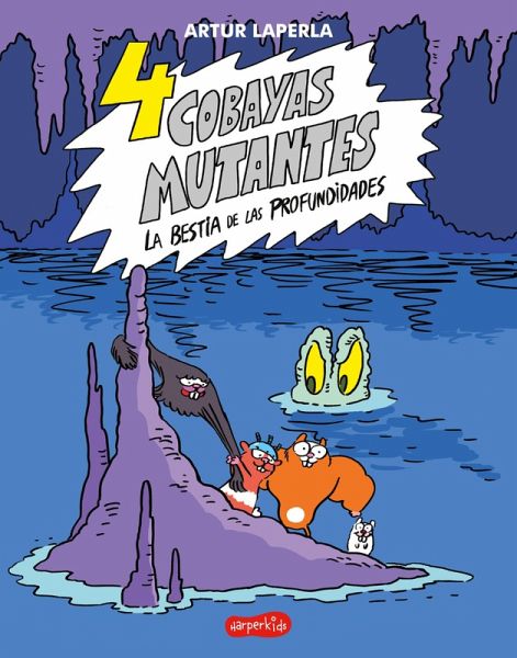 4 cobayas mutantes. La bestia de las profundidades (eBook, PDF)