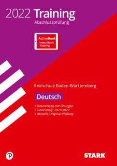 STARK Training Abschlussprüfung Realschule 2022 - Deutsch - BaWü, m. 1 Buch, m. 1 Beilage - Engel, Anja;Wagner, Sandra;Schnurrer, Franziska