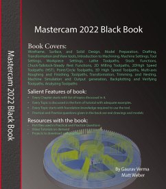 Mastercam 2022 Black Book (eBook, ePUB) - Verma, Gaurav; Weber, Matt