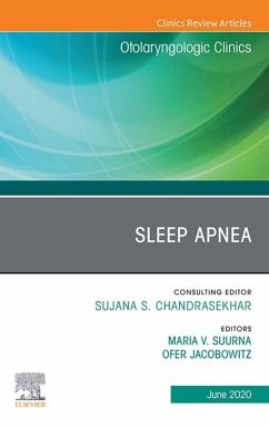 Cover Sleep Apnea An Issue of Otolaryngologic Clinics of North America (eBook, ePUB)