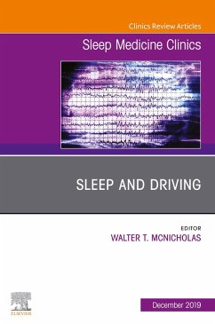 Sleep and Driving, An Issue of Sleep Medicine Clinics (eBook, ePUB) - McNicholas, Walter