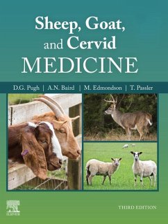 Sheep, Goat, and Cervid Medicine (eBook, ePUB) - Pugh, David G.; Baird, N. (Nickie); Edmondson, Misty; Passler, Thomas