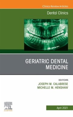 Cover Geriatric Dental Medicine, An Issue of Dental Clinics of North America (eBook, ePUB)