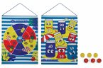 Schildkröt 970143 - Fun Sports, Roll-Up Dart Set, inkl. 2x3 Bälle