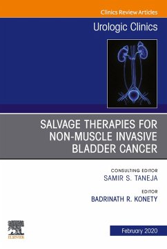 Cover Urologic An issue of Salvage therapies for Non-Muscle Invasive Bladder Cancer, E-Book (eBook, ePUB)