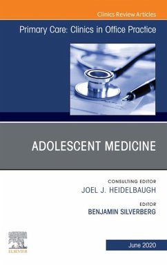 Cover Adolescent Medicine,An Issue of Primary Care: Clinics in Office Practice (eBook, ePUB)