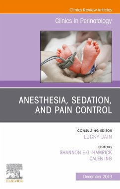 Cover Anesthesia, Sedation, and Pain control (eBook, ePUB)