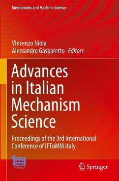 Advances in Italian Mechanism Science