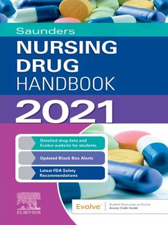 Cover Saunders Nursing Drug Handbook 2021 E-Book (eBook, ePUB)