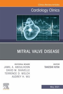 Mitral Valve Disease, An Issue of Cardiology Clinics (eBook, ePUB)