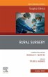 Rural Surgery, An Issue of Surgical... - Bild 1