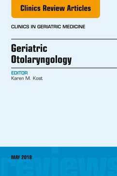Cover Geriatric Otolaryngology, An Issue of Clinics in Geriatric Medicine (eBook, ePUB)