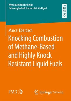 Knocking Combustion of Methane-Based and Highly Knock Resistant Liquid Fuels (eBook, PDF) - Eberbach, Marcel