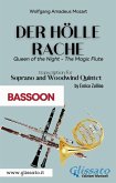 Der Holle Rache - Soprano and Woodwind Quintet (Bassoon) (fixed-layout eBook, ePUB)