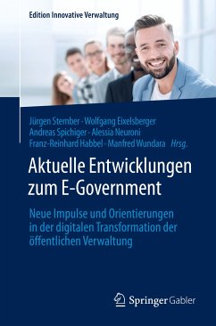 Aktuelle Entwicklungen zum E-Government (eBook, PDF)