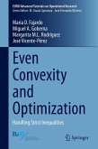 Even Convexity and Optimization (eBook, PDF)