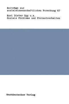 Cover Soziale Probleme und Protestverhalten (eBook, PDF)