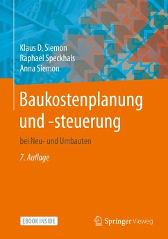 Baukostenplanung und -steuerung (eBook, PDF) - Siemon, Klaus D.; Speckhals, Raphael; Siemon, Anna