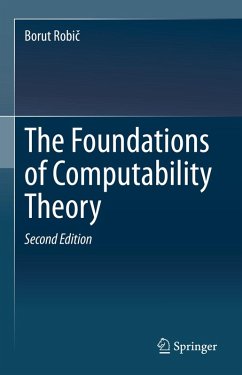 The Foundations of Computability Theory (eBook, PDF) - Robic, Borut