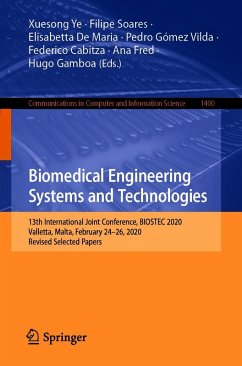 Cover Biomedical Engineering Systems and Technologies (eBook, PDF)