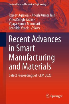 Recent Advances in Smart Manufacturing and Materials (eBook, PDF)