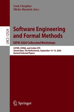 Cover Software Engineering and Formal Methods. SEFM 2020 Collocated Workshops (eBook, PDF)