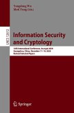 Information Security and Cryptology (eBook, PDF)