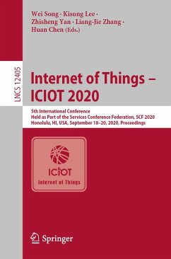 Cover Internet of Things - ICIOT 2020 (eBook, PDF)
