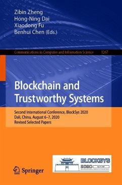 Cover Blockchain and Trustworthy Systems (eBook, PDF)