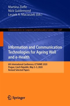 Information and Communication Technologies for Ageing Well and e-Health (eBook, PDF)