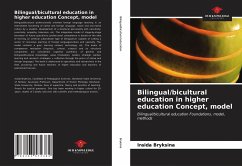 Cover Bilingual/bicultural education in higher education Concept, model