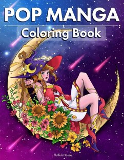 Cover Pop Manga Adult Coloring Book