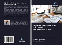 Bijbelse principes voor succesvol ondernemerschap - Mubenga, Nathan;Kumbali, Henock