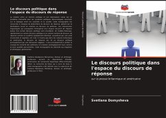 Le discours politique dans l'espace du discours de réponse - Domysheva, Svetlana