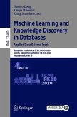 Machine Learning and Knowledge Discovery in Databases: Applied Data Science Track (eBook, PDF)