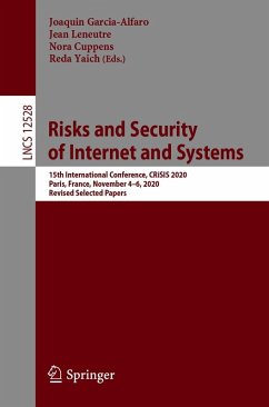 Risks and Security of Internet and Systems (eBook, PDF)