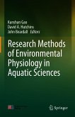 Research Methods of Environmental Physiology in Aquatic Sciences (eBook, PDF)