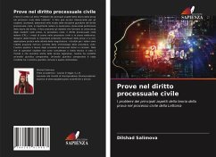 Prove nel diritto processuale civile - Salimova, Dilshad