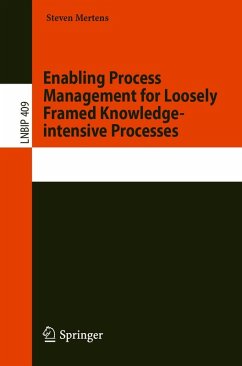 Enabling Process Management for Loosely Framed Knowledge-intensive Processes (eBook, PDF) - Mertens, Steven