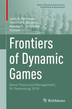 Frontiers of Dynamic Games (eBook, PDF)