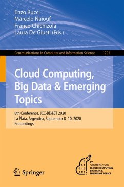 Cover Cloud Computing, Big Data & Emerging Topics (eBook, PDF)