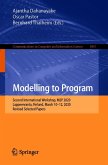 Modelling to Program (eBook, PDF)