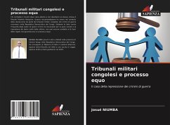Tribunali militari congolesi e processo equo - NIUMBA, Josué