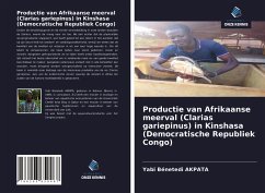 Productie van Afrikaanse meerval (Clarias gariepinus) in Kinshasa (Democratische Republiek Congo) - AKPATA, Yabi Bénetedi
