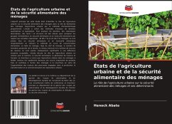 États de l'agriculture urbaine et de la sécurité alimentaire des ménages - Abate, Henock