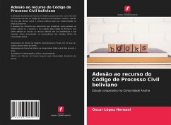 Adesão ao recurso do Código de Processo Civil boliviano - López Hernani, Oscar