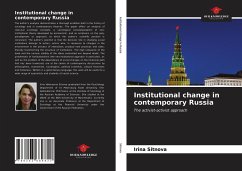 Institutional change in contemporary Russia - Sitnova, Irina