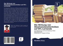 Die Wirkung von Absatzanalysetechniken auf EFL-Lernende - Sisay, Wondimu