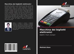 Macchina dei biglietti elettronici - Alam, Mehtab