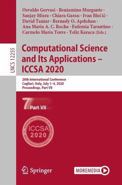 Computational Science and Its Applications - ICCSA 2020 (eBook, PDF)